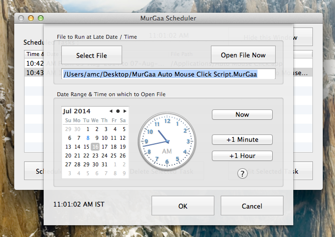 scheduling program for mac
